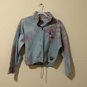 Peanuts crop quarterzip
